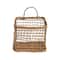 Hello Honey® Natural Woven Rattan Wall Hanging Basket